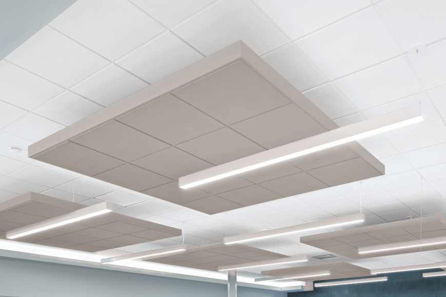 Acoustic ceilings architectural example