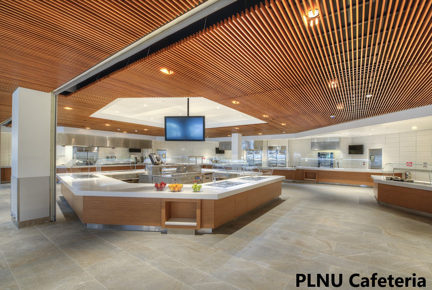 PLNU Cafeteria interior from the Finest City Acoustics portfolio